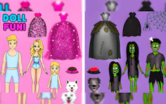 Chibi Doll Dress Up Makeover