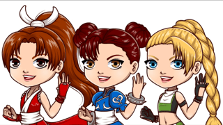 Chibi Fighter Dress Up Game game cover