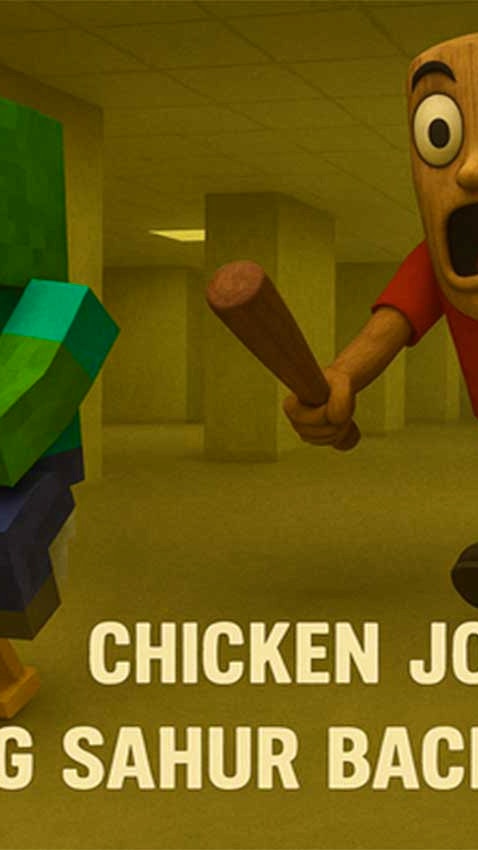 Chicken Jockey at Tung Tung Sahur Backrooms