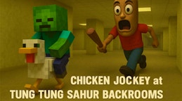 Chicken Jockey at Tung Tung Sahur Backrooms