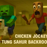 Chicken Jockey at Tung Tung Sahur Backrooms
