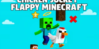 Chicken Jockey Flappy Minecraft thumbnail