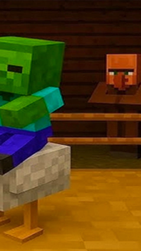 Chicken Jockey: Hidden Lava Chicken