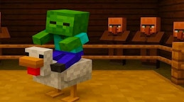 Chicken Jockey: Hidden Lava Chicken