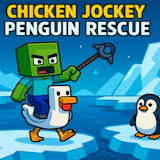 Chicken Jockey: Penguin Rescue