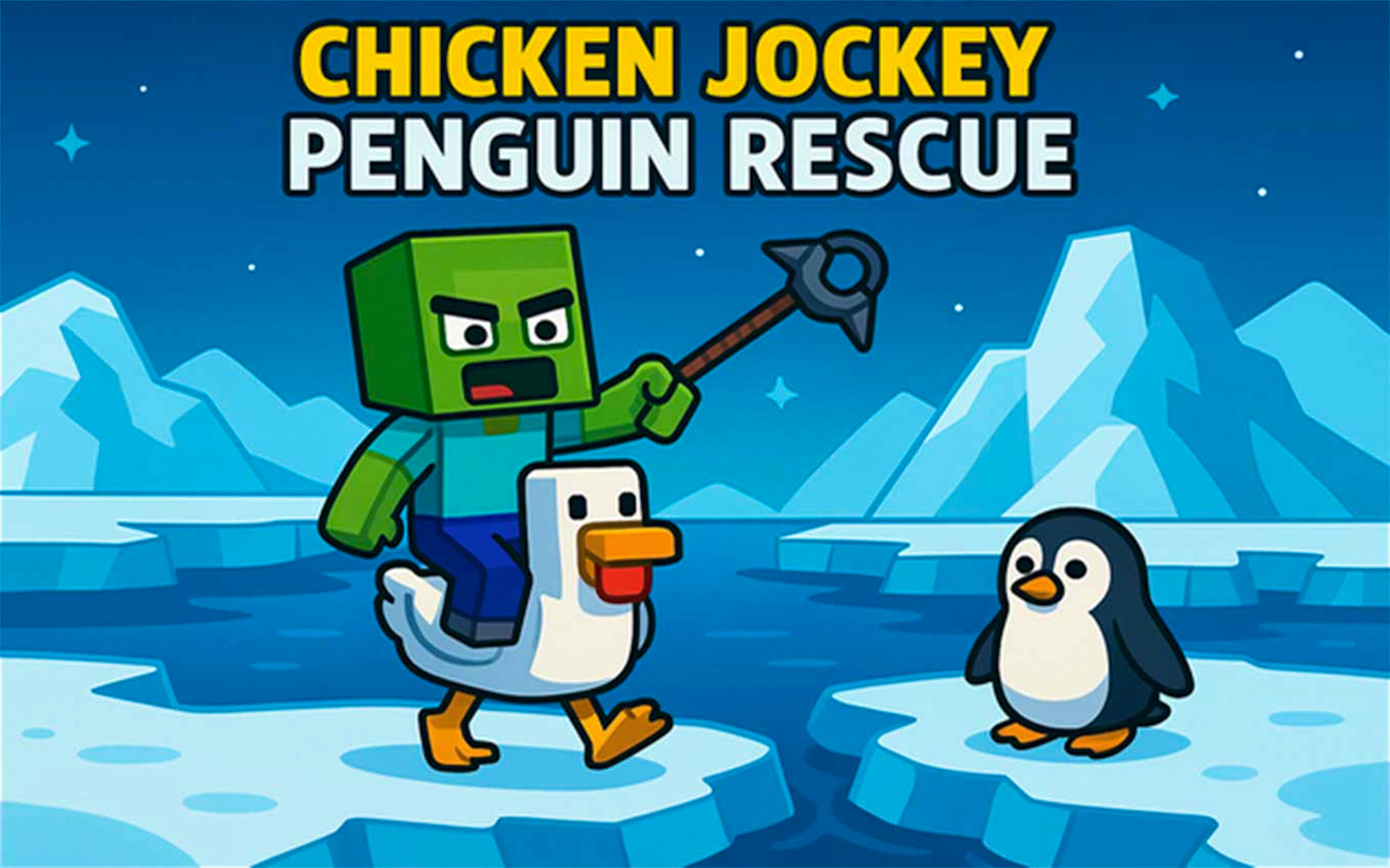 Chicken Jockey: Penguin Rescue