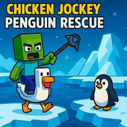 Chicken Jockey: Penguin Rescue