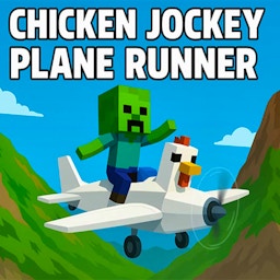 Chicken Jockey Plane Runner