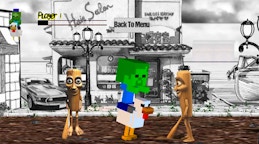 Chicken Jockey Tung Tung Sahur Fight