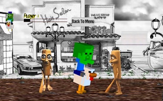 Chicken Jockey Tung Tung Sahur Fight