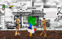 Chicken Jockey Tung Tung Sahur Fight