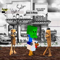 Chicken Jockey Tung Tung Sahur Fight