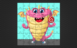 Chinese Dragons Puzzle game cover