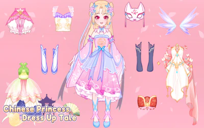 Chinese Princess Dress Up Tale  Play Now on GamePix