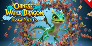 Chinese Water Dragon Jigsaw Puzzles thumbnail