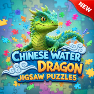 Chinese Water Dragon Jigsaw Puzzles Thumbnail