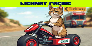 Chipi Chipi Chapa Chapa Cat Highway Racing thumbnail