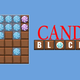 Candy Blocks Online puzzle Games on taptohit.com