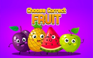 Choose Correct Fruit