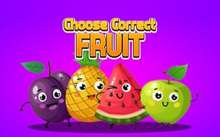 Choose Correct Fruit game cover