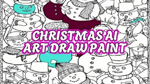 Image for Christmas AI Art Draw Paint