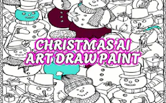 Christmas AI Art Draw Paint