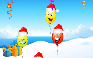 Christmas Balloons game cover