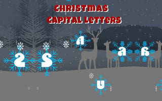 Christmas Capital Letters