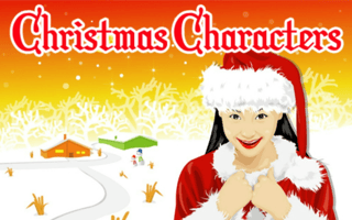 Christmas Characters Slide game cover