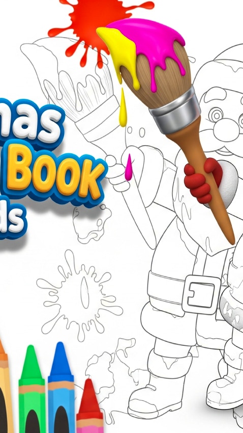 Christmas Coloring Book for Kids