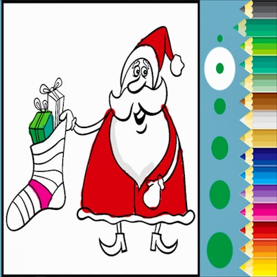Christmas Coloring Book By Gamepix