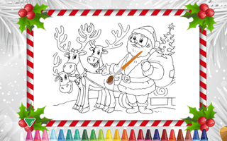 Christmas Coloring Book game cover