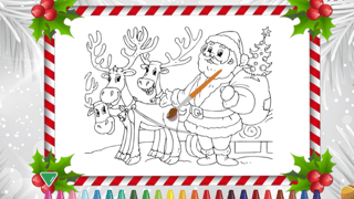 Christmas Coloring Book game cover
