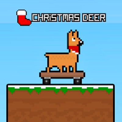 Christmas Deer By Gamepix