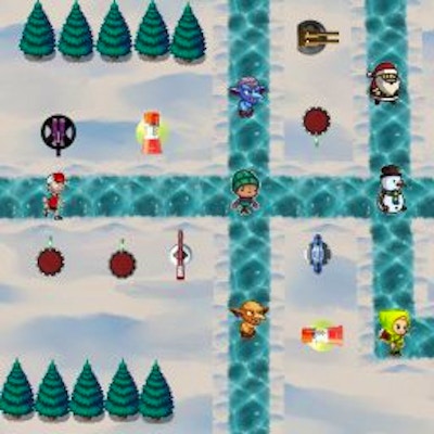 Christmas Defense By Gamepix