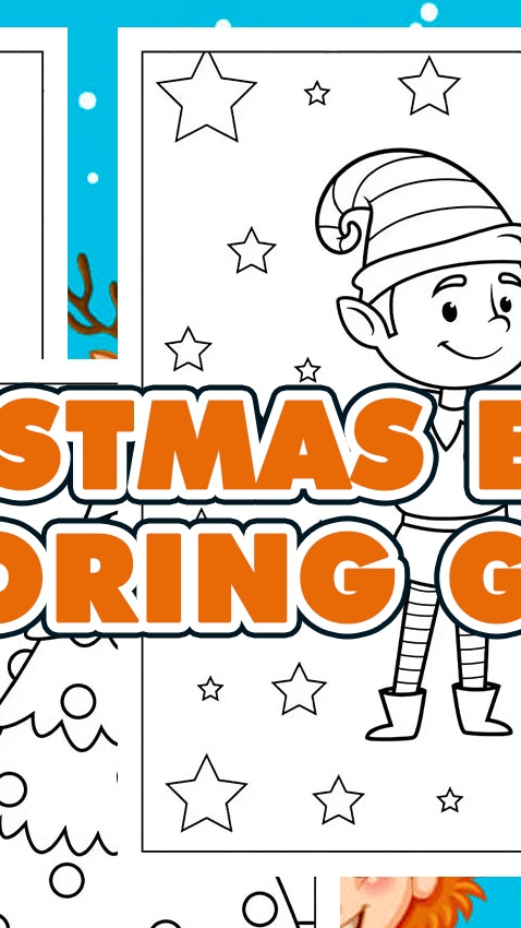 Christmas Elves Coloring Game