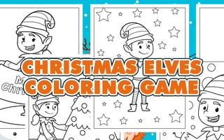 Christmas Elves Coloring Game game cover