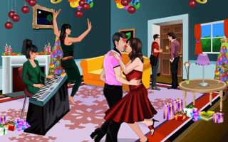 Christmas Eve Kissing game cover