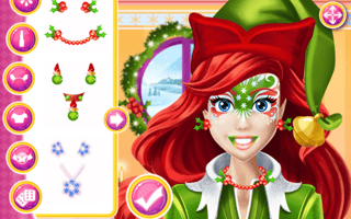 Christmas Face Painting game cover