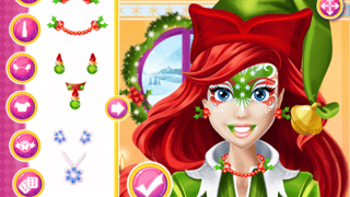Christmas Face Painting game cover