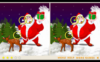 Christmas - Find 5 Differences game cover