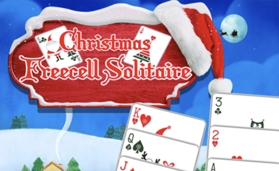 Solitaire Game. Christmas