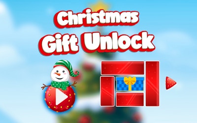 Christmas Gift Unlock game