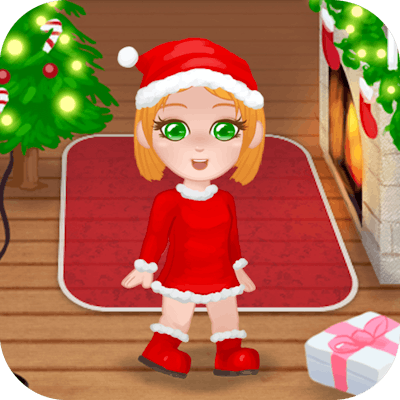 Christmas Girl Dressup By Gamepix