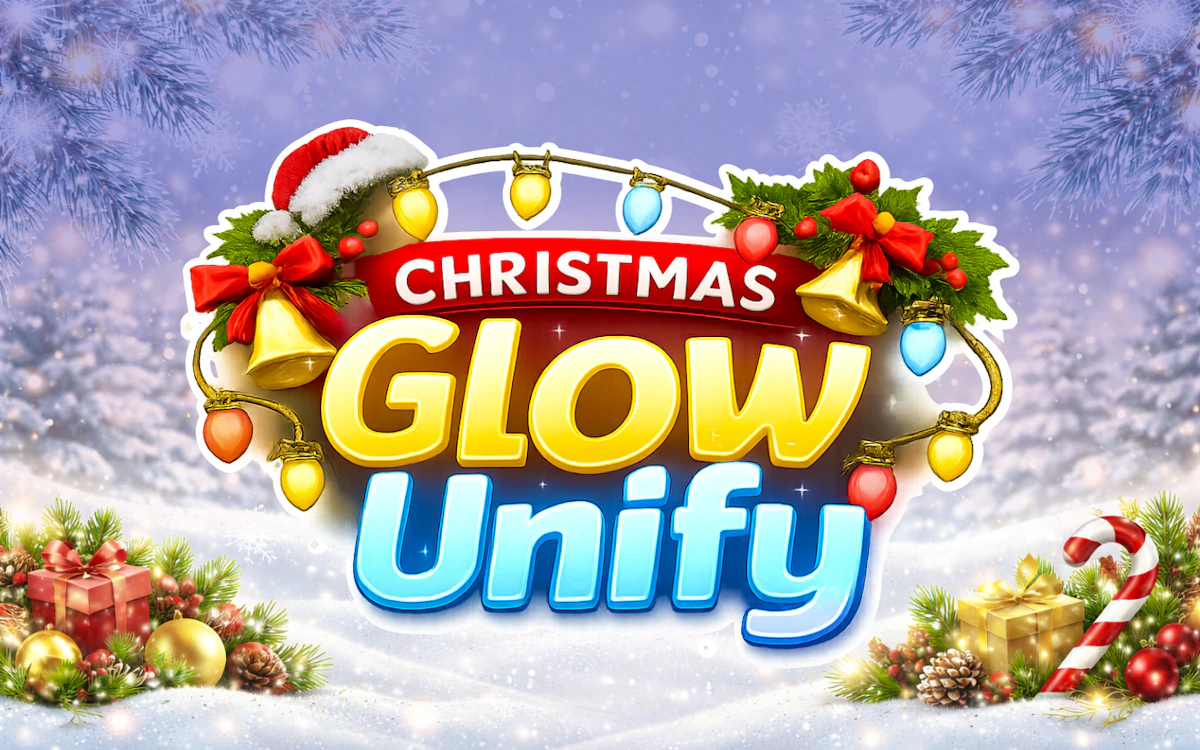 Play Christmas Glow Unify — free online Christmas game