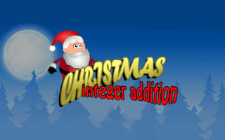 Christmas Integer Addition game cover