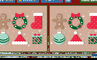 Christmas Items Difference game cover
