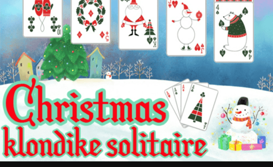 Solitaire Game. Christmas