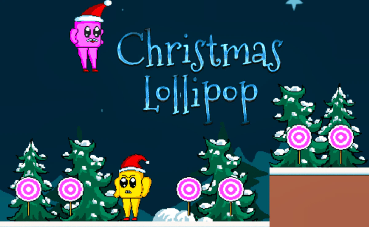 Play Christmas Lollipop — free online Platformer game