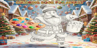 Christmas Mandala Coloring Book for Adults thumbnail